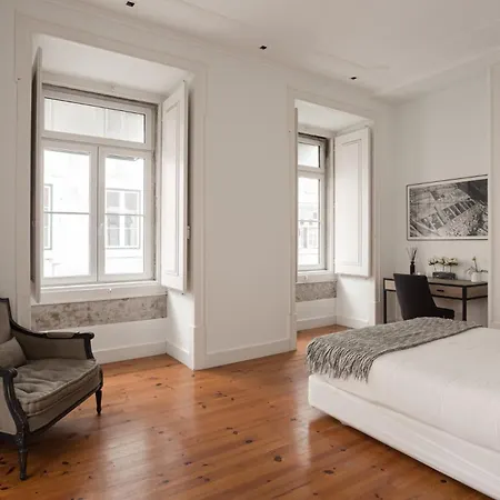 شقة Chic 1-bedroom In Cais Do Sodre - Modern And